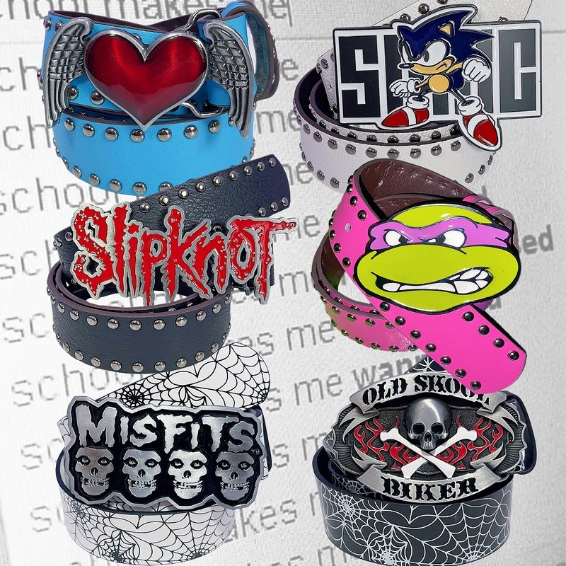 thắt lưng y2k quần hiphop y2k y2k outfit INS Retro Y2K Thiên Niên Kỷ Hot Girl Châu Âu Mỹ Niche Phố Đ