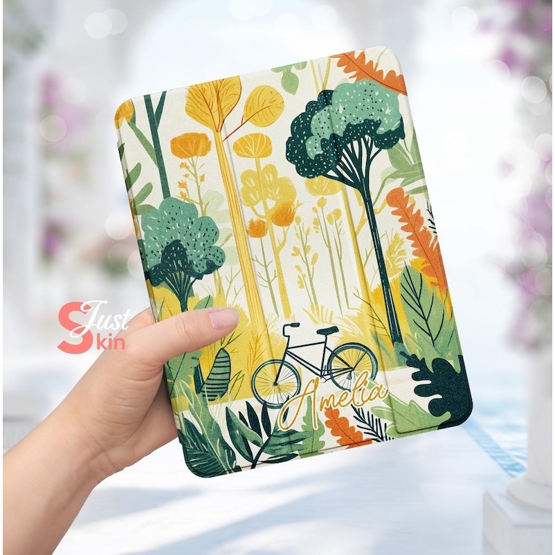 Phong cảnh mùa thu Ipad Folio Ánh sáng màu vàng Ipad Case Protector cho Mini 1 / 2 / 3-7.9 "Ipad 2 /