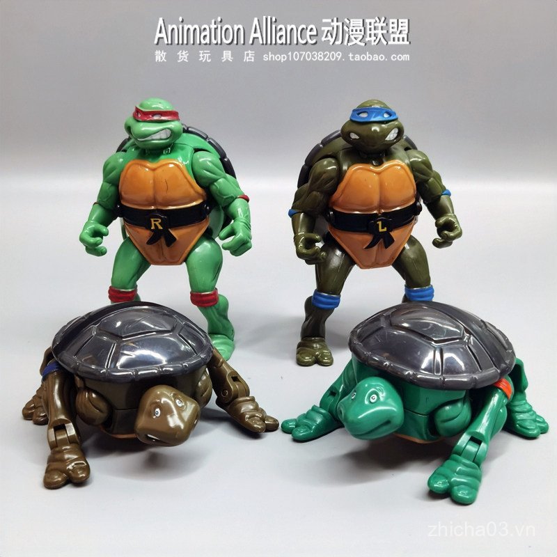 Sản Phẩm Mới Hàng Chính Hãng Số Lượng Lớn Hoài Cổ Đồ Chơi Cũ Biến Đổi Ninja Rùa Hình Leonardo Michel