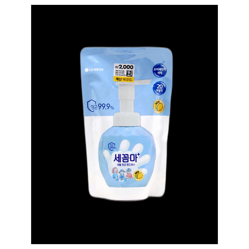 [daiso] Sữa rửa tay kháng khuẩn Seggomma Bubble (Chanh), 200ml, 1pc / Hàn Quốc rửa tay của DAON MARK