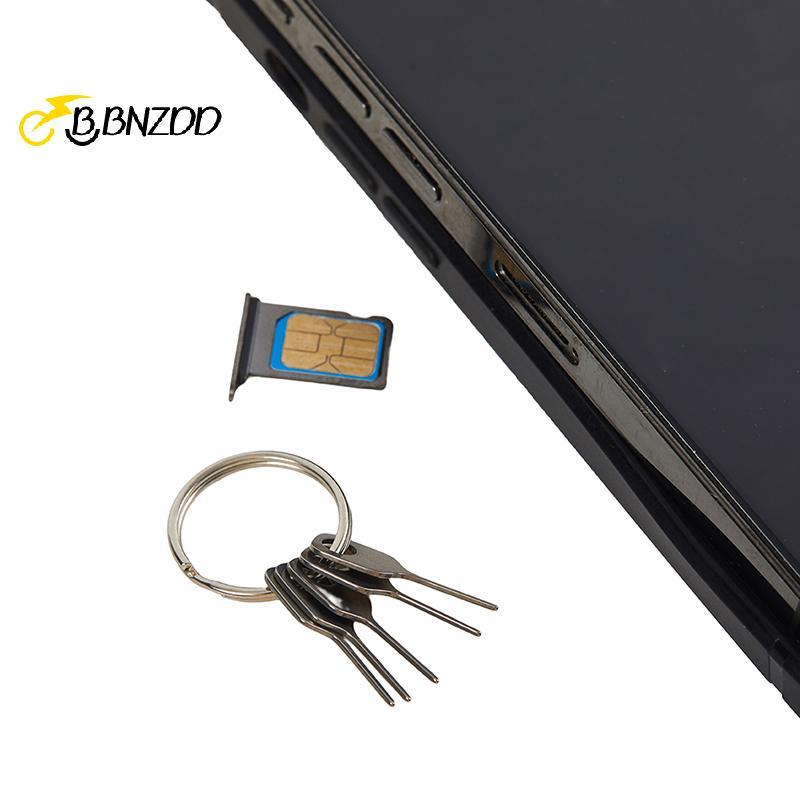 [BBNZDD] 5 Cái / bộ Thẻ SIM Eject Pin Dụng Cụ Chìa Khóa Kim SIM Khay Đựng Thẻ Eject Pin Cho Điện Tho