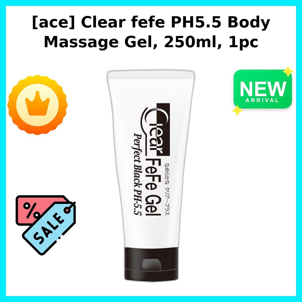 [ace] Gel Massage toàn thân Clear ffe PH5.5, 250ml, 1pc / Gel toàn thân Hàn Quốc / Công thức pH 5.5 