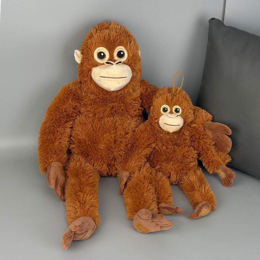 Influencer Little Monkey punch Long-Armed Monkey Soothing Doll Doll Plush Toy Doll Hàng có sẵn