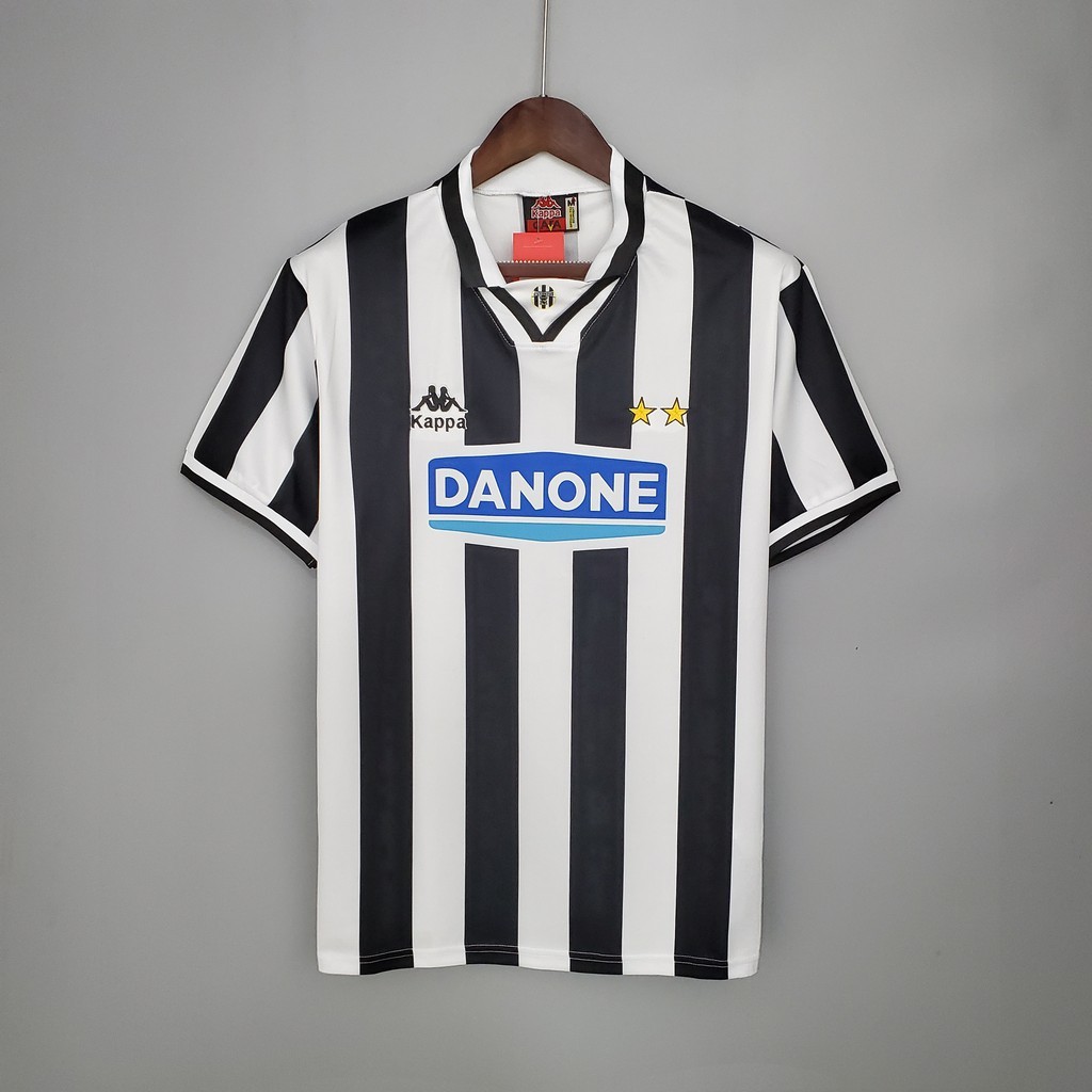 S-XXL 94-95 Juventus Home Retro Soccer Jersey Bóng đá