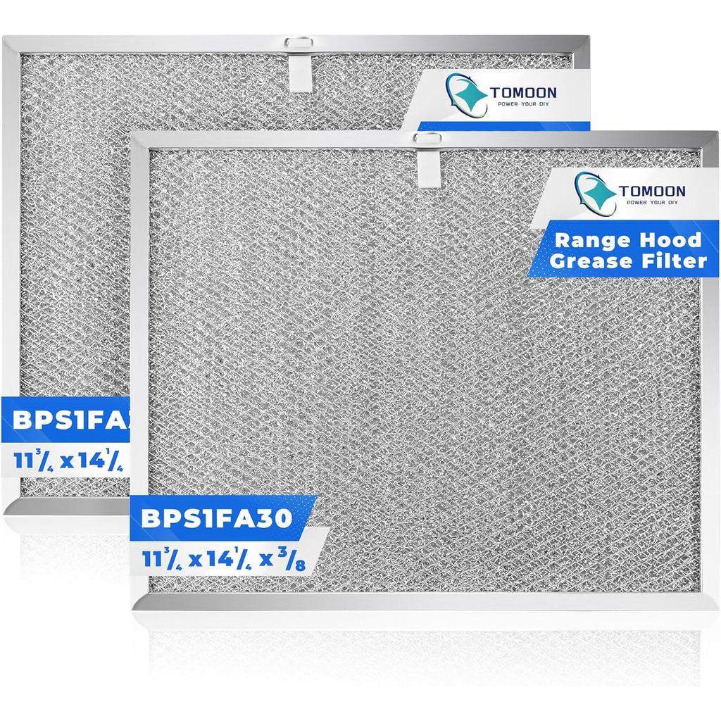 Bộ lọc mui xe phạm vi 2 gói BPS1FA30 11-3 / 4 "x 14-1 / 4" x 3 / 8 "- Exact Fit Bro.an QS1 30" Nu.to