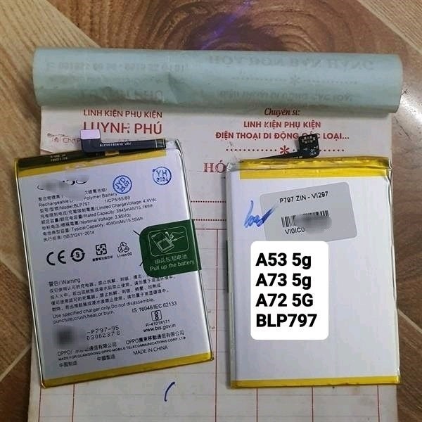 Pin op po A53 5G/A73 5G/A72 5G/BLP797