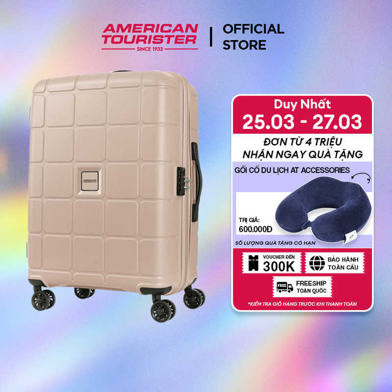 Vali kéo American Tourister Hundo Spinner TSA EXP