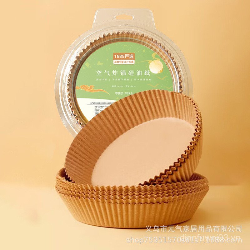 Vitality Creation Air Fryer Paper Chuyên dụng Air Fryer Baking Paper Tinfoil Oven Baking Silicone Oi