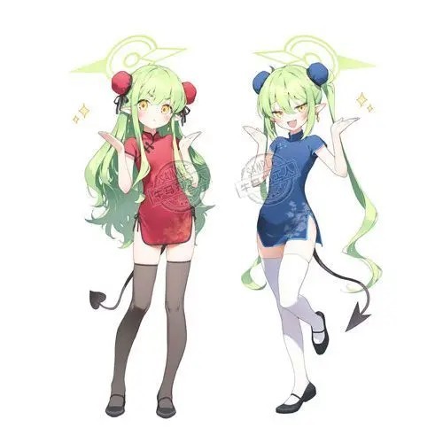 Standee Anime Blue Archive mô hình Tachibana Hikari Tachibana Nozomi mica Acrylic trang trí bàn học 