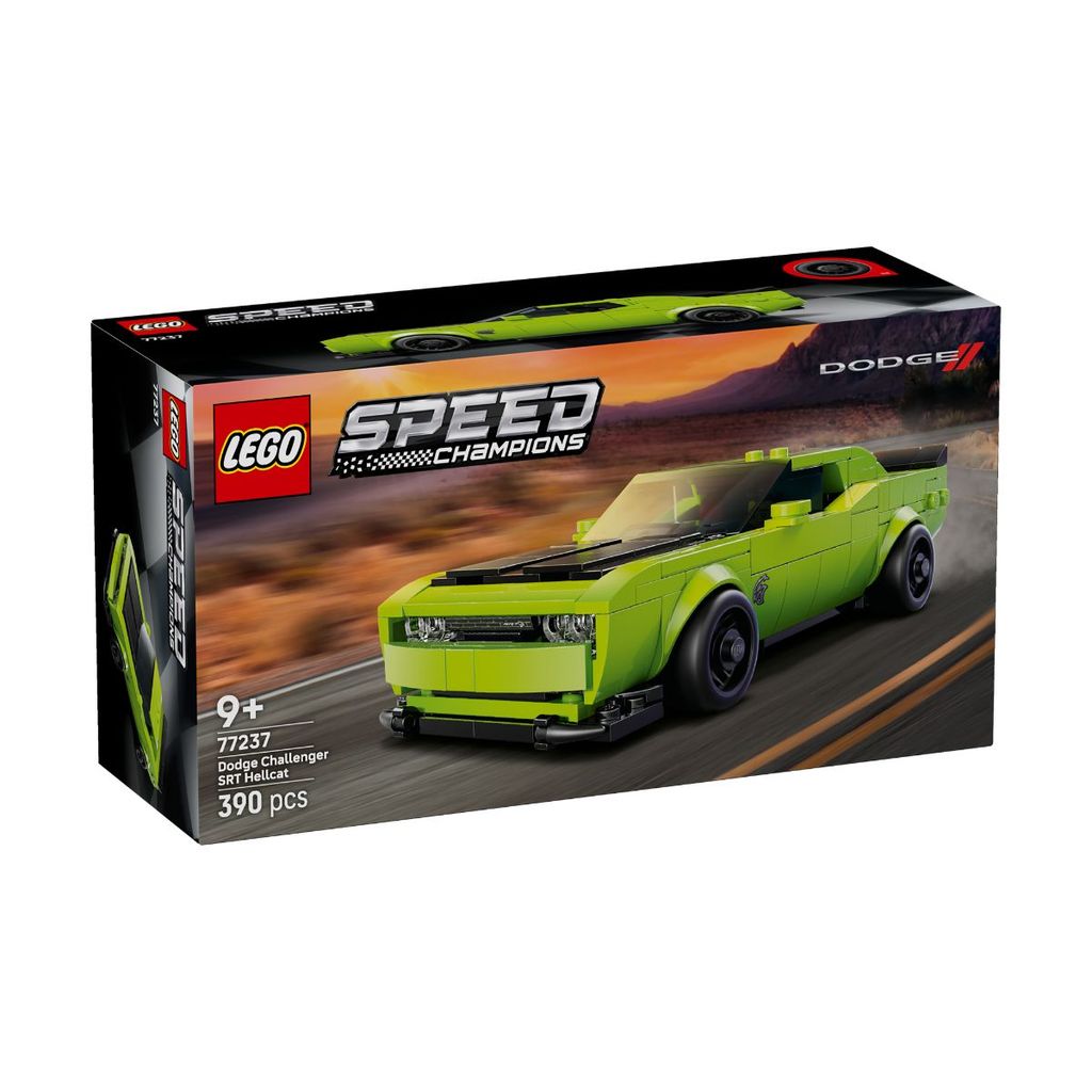LEGO SPEED CHAMPIONS 77237 Đồ Chơi Lắp Ráp Xe Thể Thao Dodge Challenger SRT Hellcat