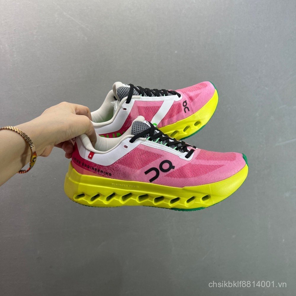 Giày chạy bộ On Running On Cloudsurfer unisex - Thoải mái, đệm êm, thoáng khí