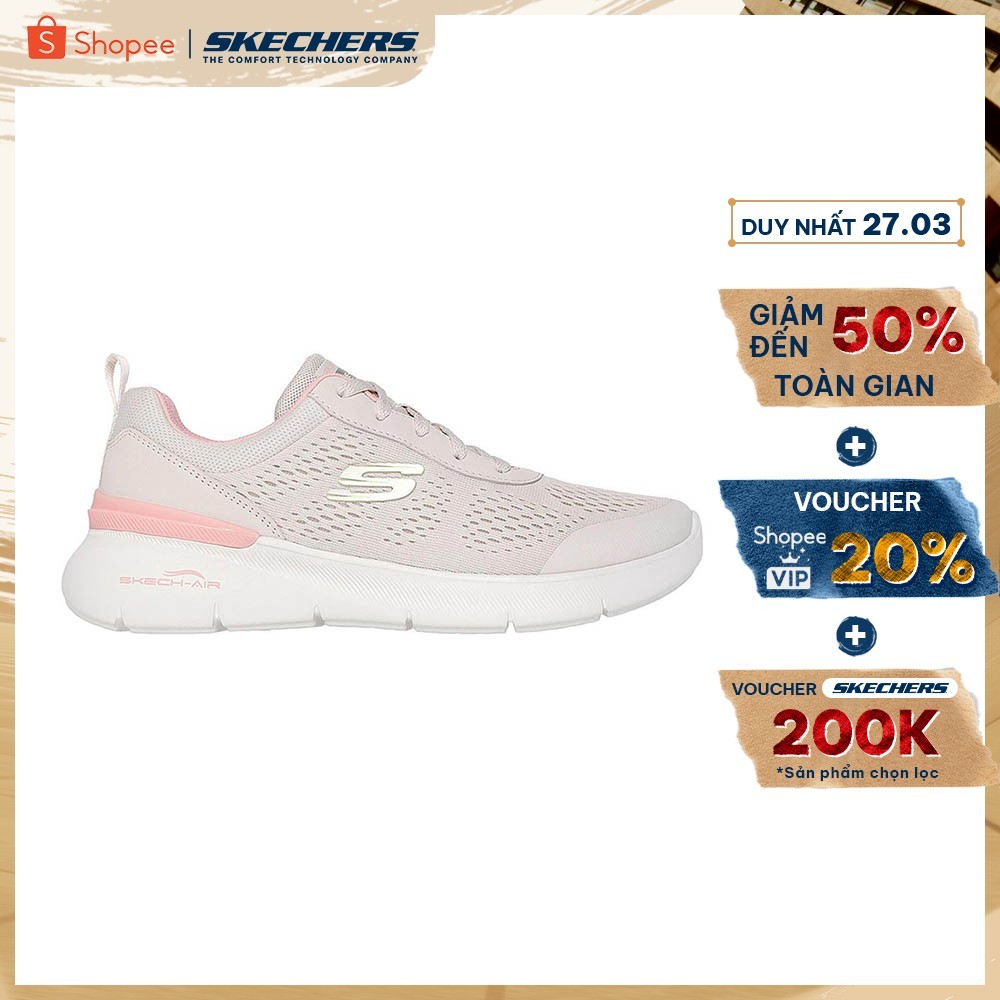 Giày Thể Thao Nữ Skechers Sport Skech-Air Dynamight 2.0 New Heights Thường Ngày - 150370-NTPK Memory Foam