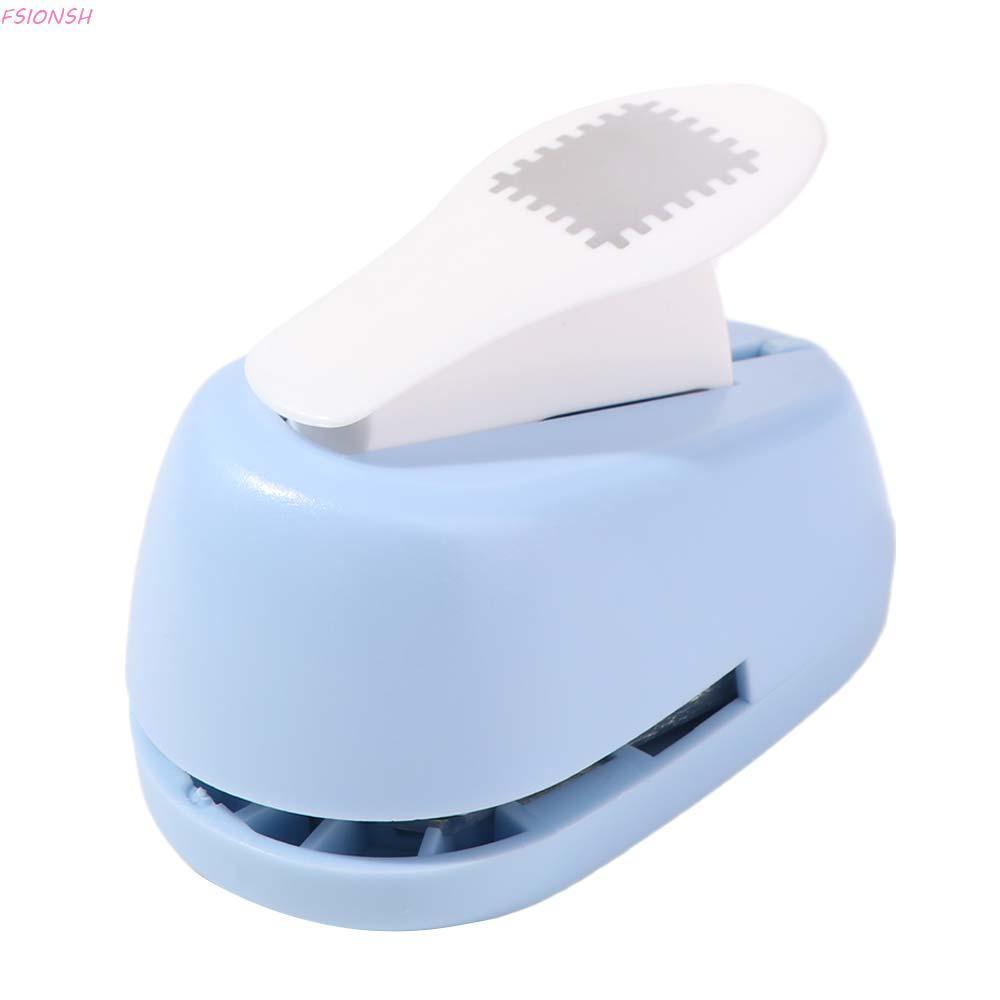 FSIONSH Stamp Border Punch, Hole Puncher Stamp Shape Máy dập nổi, Đồ dùng học tập Cắt giấy Cắt thủ c