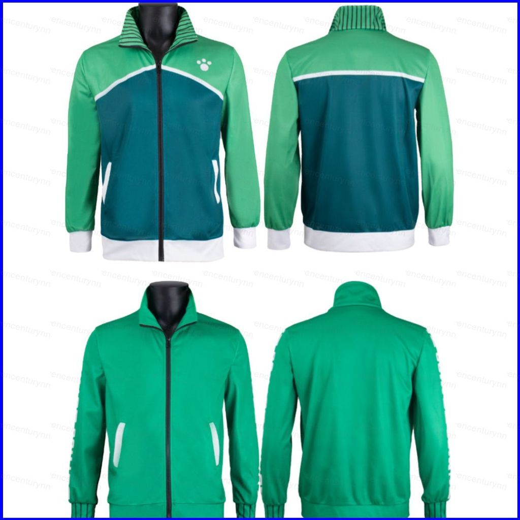 Áo khoác cosplay Tendou Akira 3D unisex, dài tay, size plus