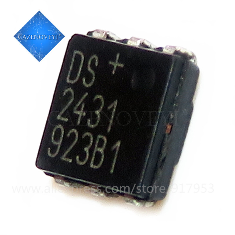 5 Cái / lốc DS2431P + TR DS2431P + DS2431 DS2401P + DS2401P DS2401 SOJ-6 Còn hàng