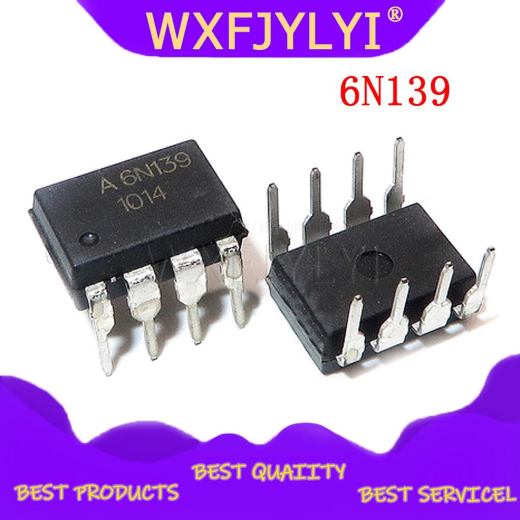 10 Cái / Lô 6N139 EL6N139 A6N139 HCPL-6N139 SOP8 DIP-8 SMD-8