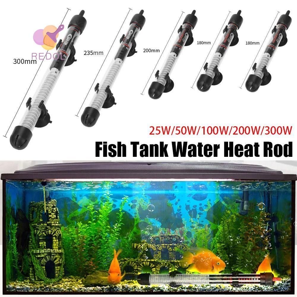 REPKG 1 Cái Thanh Sưởi Nhiệt, Phích Cắm EU 25W / 50W / 100W / 200W / 300W Máy Sưởi Chìm, Bể Cá AT700