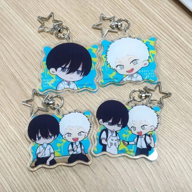 Móc khóa Anime Hikaru ga Shinda Natsu Mùa hè Hikaru đã chết Mica Acrylic Chibi Yoshiki Hikaru Boylov