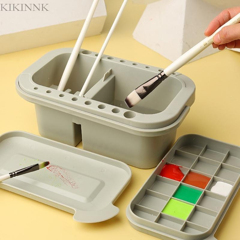 KIKIN Paint Brush Cleaner Paint Brush Basin Paint Brush Washer cho tranh Acrylic