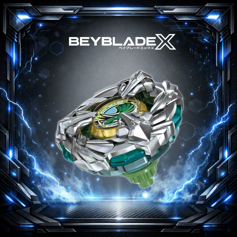 [Direct from Japan] TAKARA TOMY BEYBLADE X BX-44 Booster Triceratops Press M-85BS Official