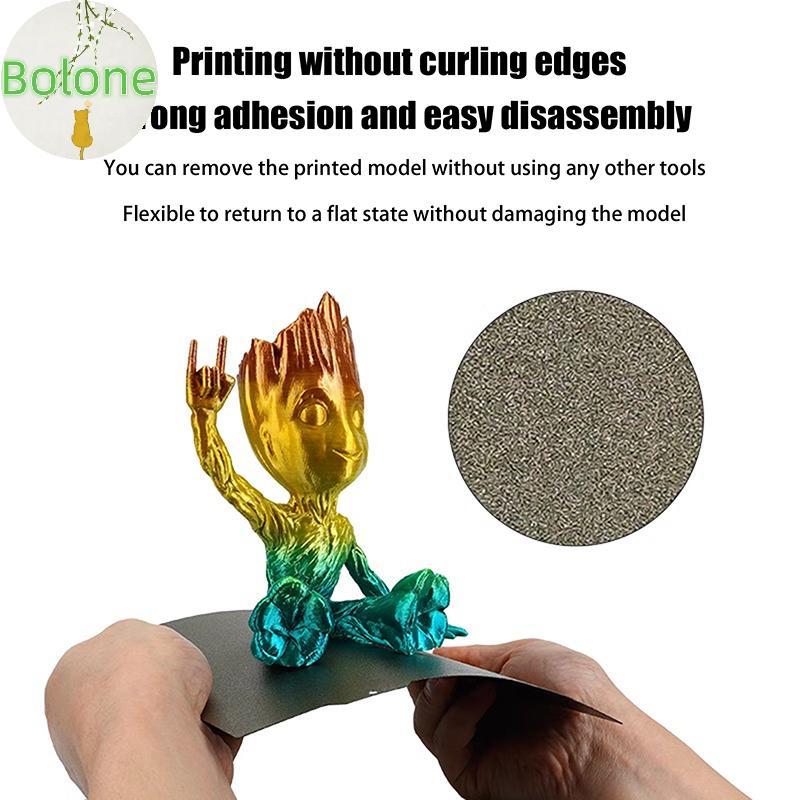 Bolone Cho Bambu Lab H2d Giường 380x380mm PEO PET PEI Tấm Họa Tiết Hai Mặt Cho Máy In Bambu Lab H2D 