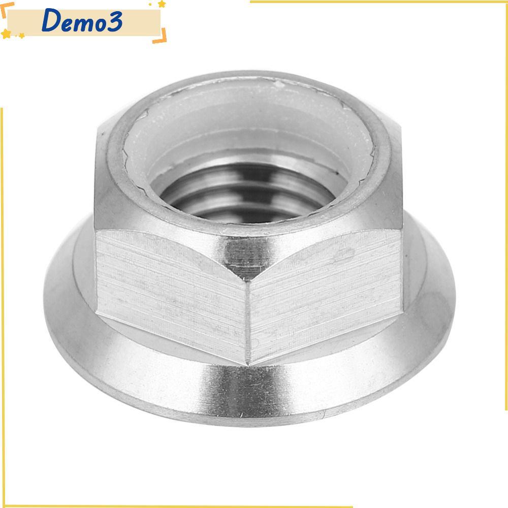 Đai ốc khóa mặt bích hợp kim titan các size M5-M14, bền chắc cho bảo trì xe đạp