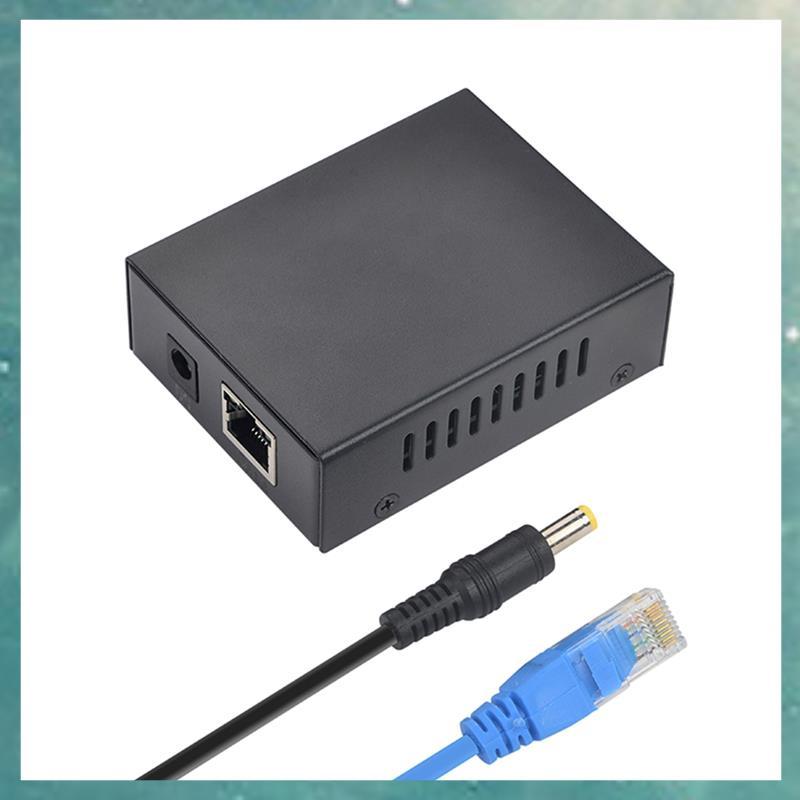 [uhktyltui.vn] PS1248G Vỏ kim loại 60w DC Đầu vào 4 cặp 1000Mbps Tiêu chuẩn 12V 4A 48W Gigabit PoE S