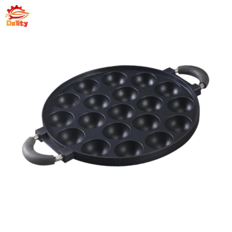 Dolity Donut Maker Pancake Khuôn Tấm Bánh Tròn Khuôn Mini Waffle Maker Ball Turkoyaki