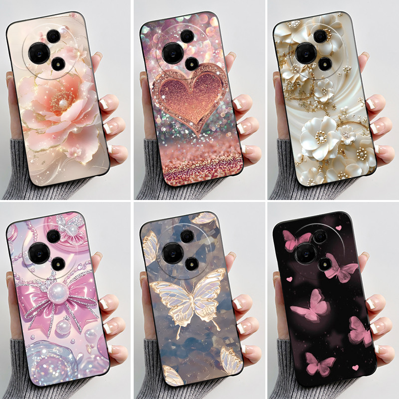 Ốp Họa Tiết In Hình Cho TCL 60 Nxtpaper / TCL 60R 5G / TCL 60 5G Vỏ Silicon Mềm Màu Đen Vỏ Hoa Hoạt 