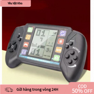 【COD】Đồ chơi giáo dục dạng máy điện tử cầm tay đa công năng, kết hợp chơi game xếp hình và nghe nhạc cho trẻ em.