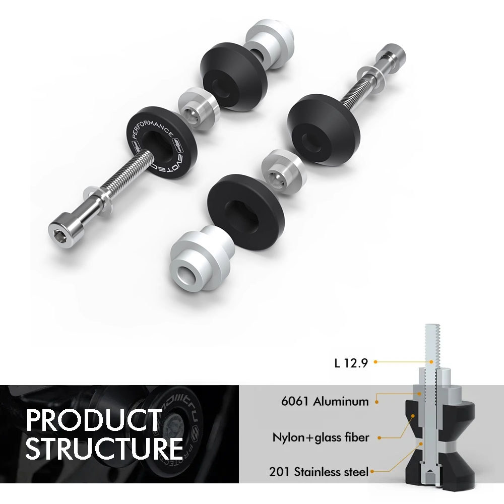 Dành Cho Kawasaki Versys Ninja 650 Z650 Z650RS 2017-2023 Xe Máy Paddock Đứng Bobbins