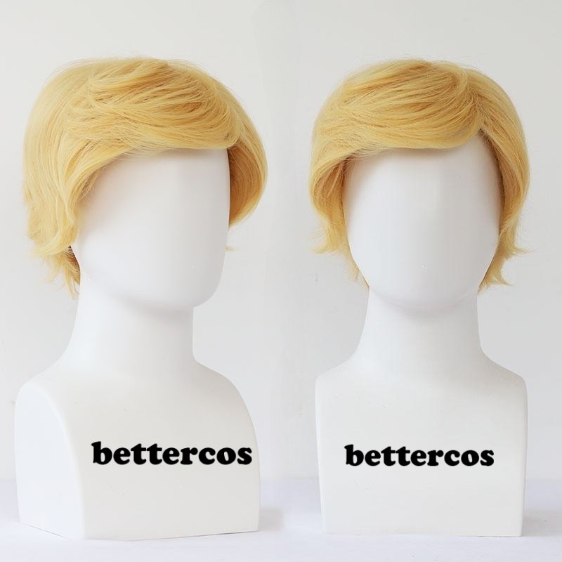 Tóc giả nam ngắn Trump style - Phù hợp cosplay tổng thống Donald Trump