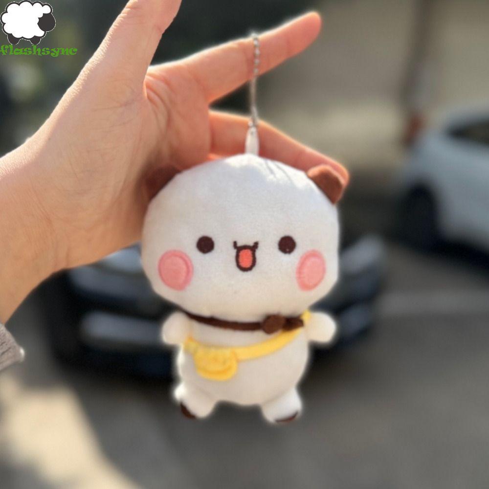 FLASHSYNC Bubu Dudu Đồ Chơi Sang Trọng, Móc Khóa Bubu Và Dudu Thú Nhồi Bông Lông Tơ, Túi Charm Kawai