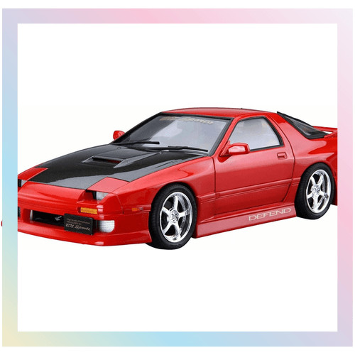 【Trực tiếp từ Nhật Bản】Công ty văn hóa giáo dục AOSHIMA 1/24 Series xe độ No.40 Mazda BN Sport FC3S 