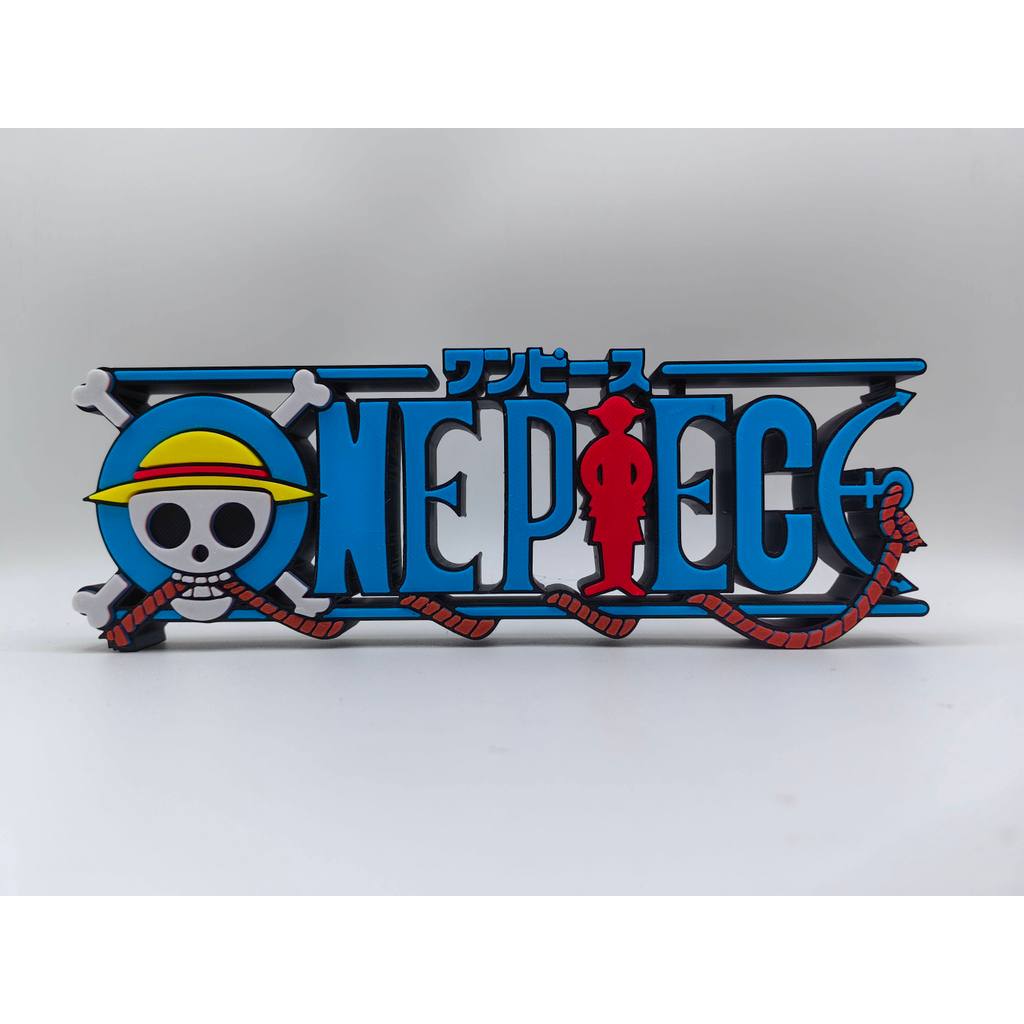 One Piece One Piece Logo Ba Chiều Phông Chữ Đứng Biển Hiệu Hình Đồ Trang Trí