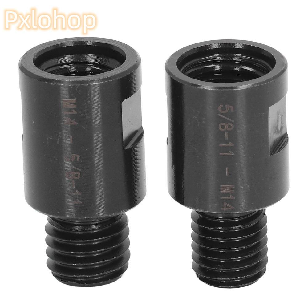 Bộ chuyển đổi máy mài góc PXLHOP 2 chiếc, M10 Female sang M14 Male 5 / 8 "-11 Female sang M14 Male T