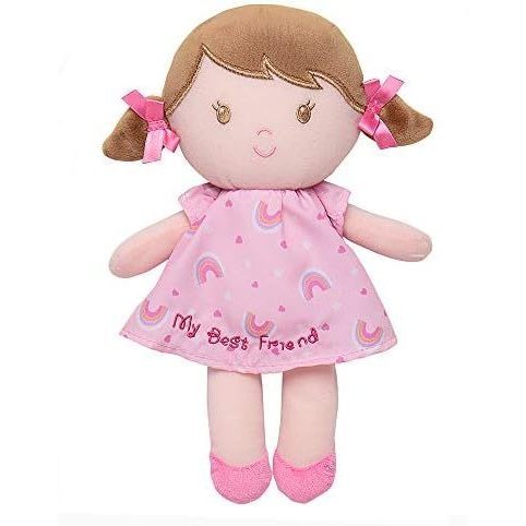 Baby Starters Plush Snuggle Buddy Baby Doll, Sugar N Spice Marisa