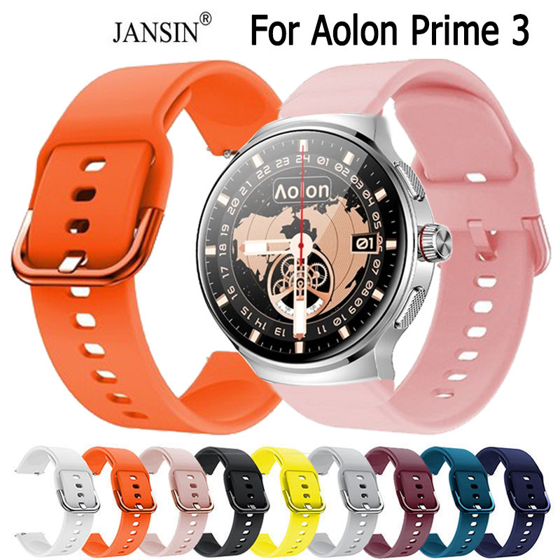 Jansin Dây đeo silicon chống nước cho đồng hồ thông minh cho Aolon Prime 3