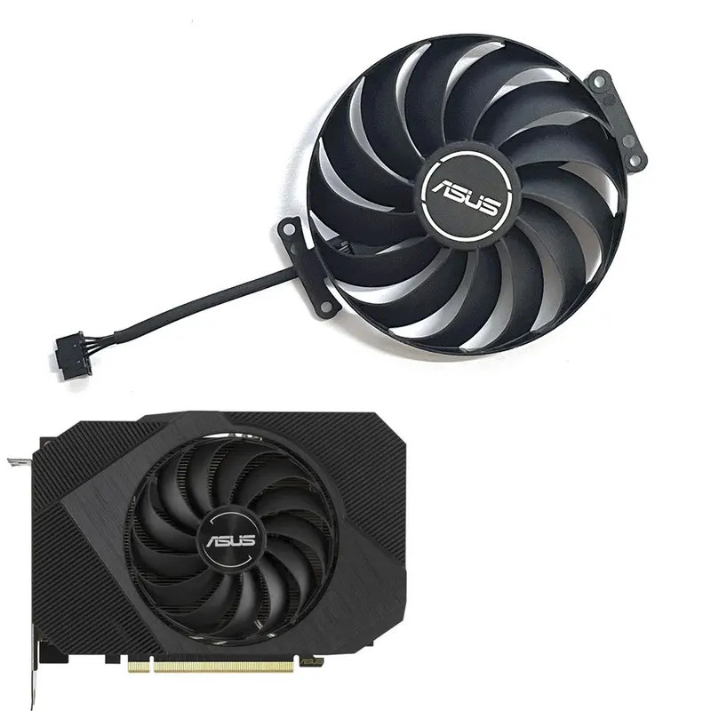 Quạt GPU Phoenix RTX 3060, PH-RTX3060-12G-V2 mới cho ASUS Phoenix RTX 3060, RTX 3050, PH-RTX3050-8G 
