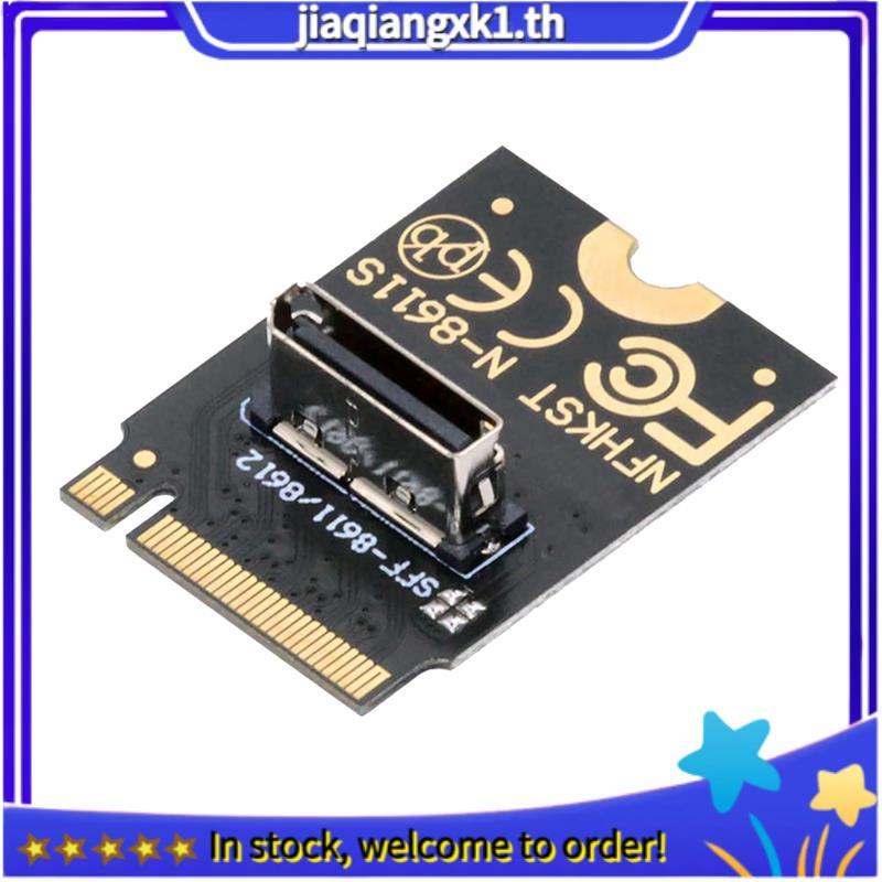 [jiaqiangxk1.th] 2230 NVMe M.2 Nam sang Oculink SFF-8612 SFF-8611 PCI-E4.0 67 Pin Nữ Dọc Host Adapte
