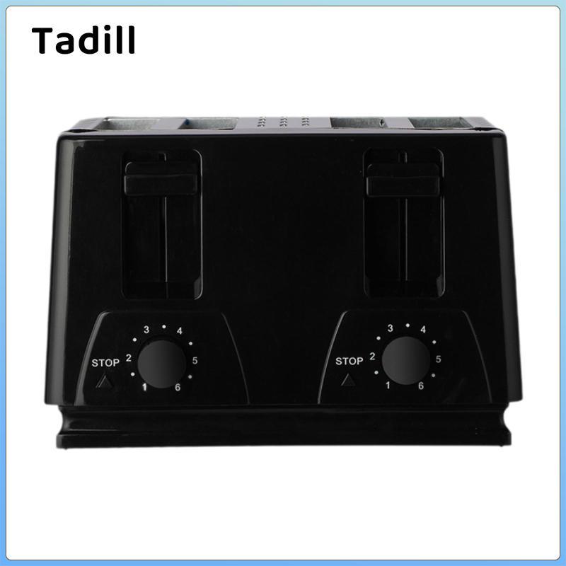 Máy nướng bánh mì điện 4 lát Máy làm bánh mì tiện lợi cho bánh mì kẹp bánh quế
