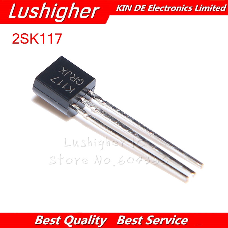 10 CÁI 2SK117 TO-92 K117 TO92 bóng bán dẫn triode mới miễn phí vận chuyển