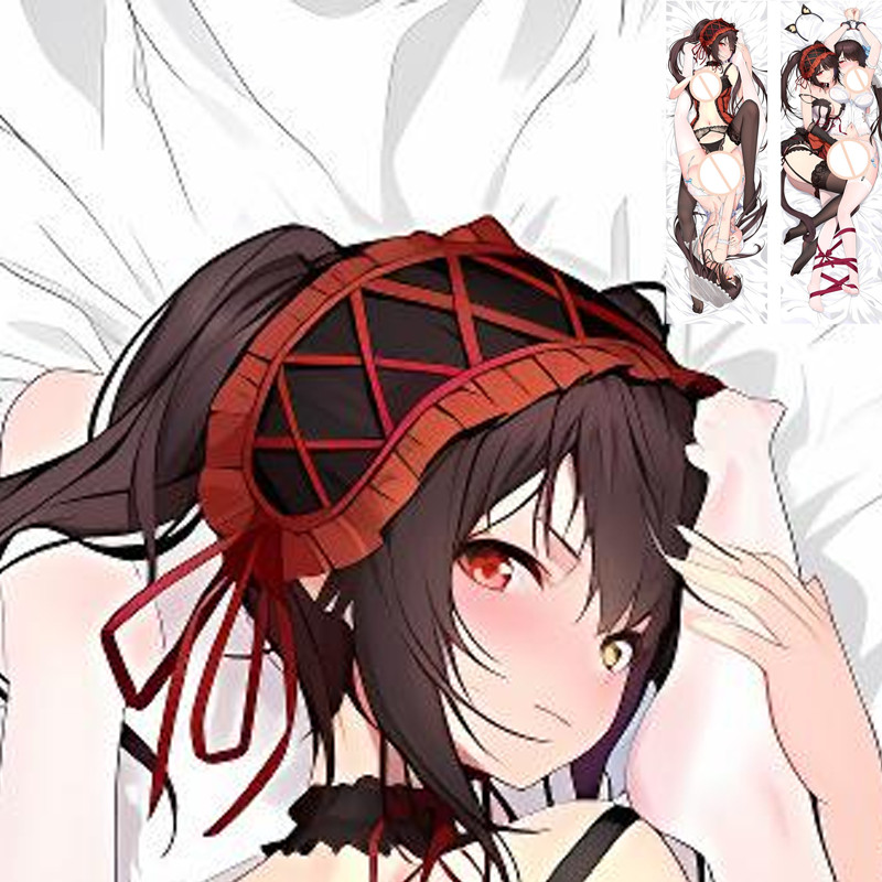 Anime Date A Live Tokisaki Kurumi Dakimakura In 2 Mặt Otaku Waifu Chăn Ga Gối Hing