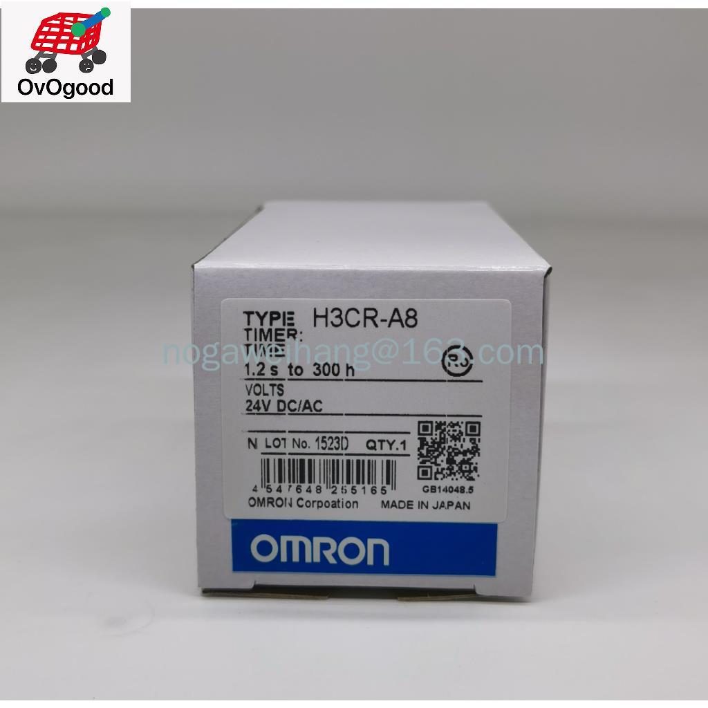 Rơle thời gian Omron (Hẹn giờ + ổ cắm) H3CR-A8 H3CR-A 24VDC / AC 100-240VAC Hẹn giờ + ổ cắm