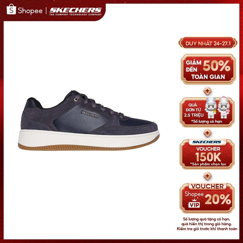 [DUY NHẤT ONLINE] Giày Thể Thao Nam Skechers Court Classics Sport Court 2.0 Yaros - 254010-NVNT Air-