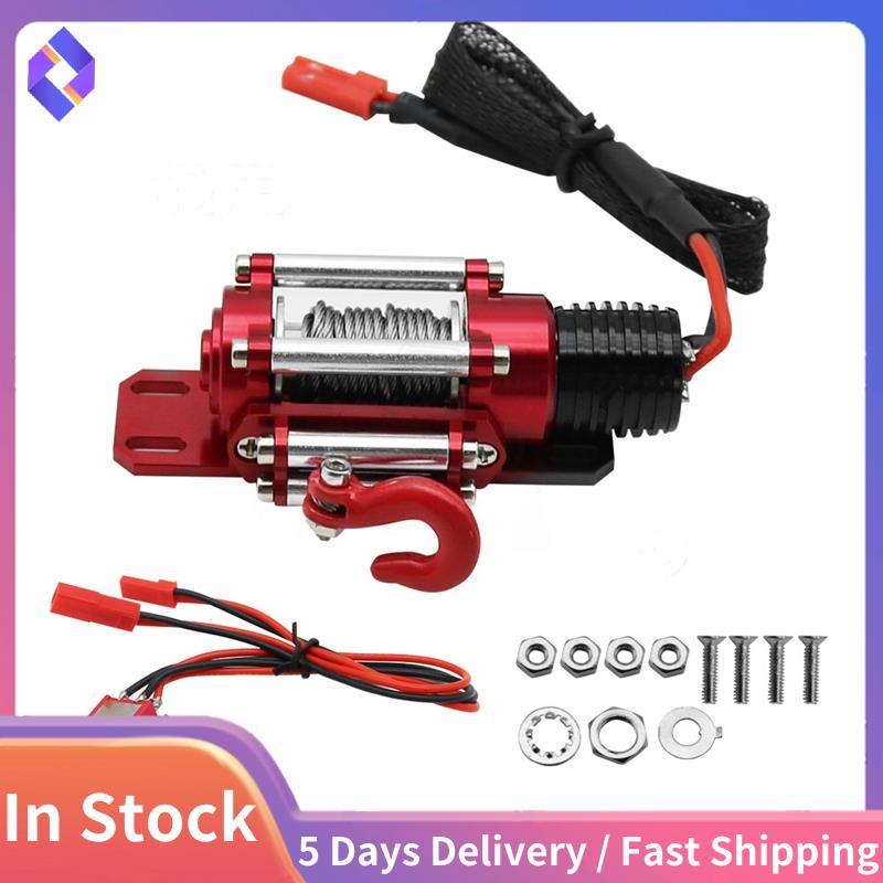 1: 10 Tự Động Mô Phỏng Tời RC Xe Bánh Xích Có Công Tắc Tời RC Xe Bánh Xích Nâng Cấp Phụ Kiện
