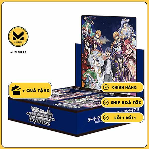 (1 PACK) THẺ BÀI Date A Live - Weiß Schwarz - Booster Pack Vol.2 PACK CARD CHÍNH HÃNG