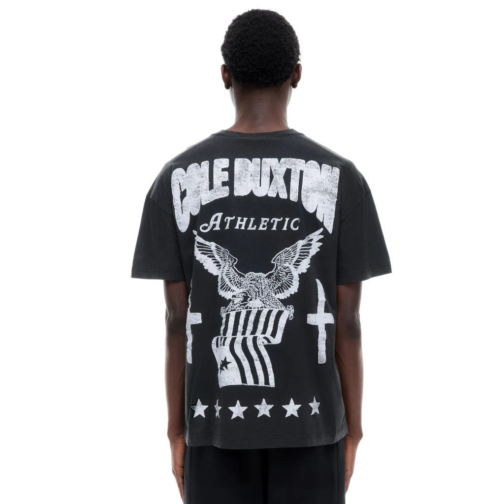 Áo thuncole buxton retro patriot logo, phong cách mới, hàng có sẵn