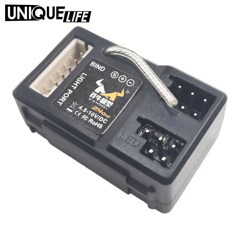 RC Thu 2 Kênh Nâng Cấp Hệ Thống Điều Khiển Từ Xa Phụ Kiện, Cổng Ánh Sáng 2.4GHz Cho Tỉ Lệ 1 / 12 MN7