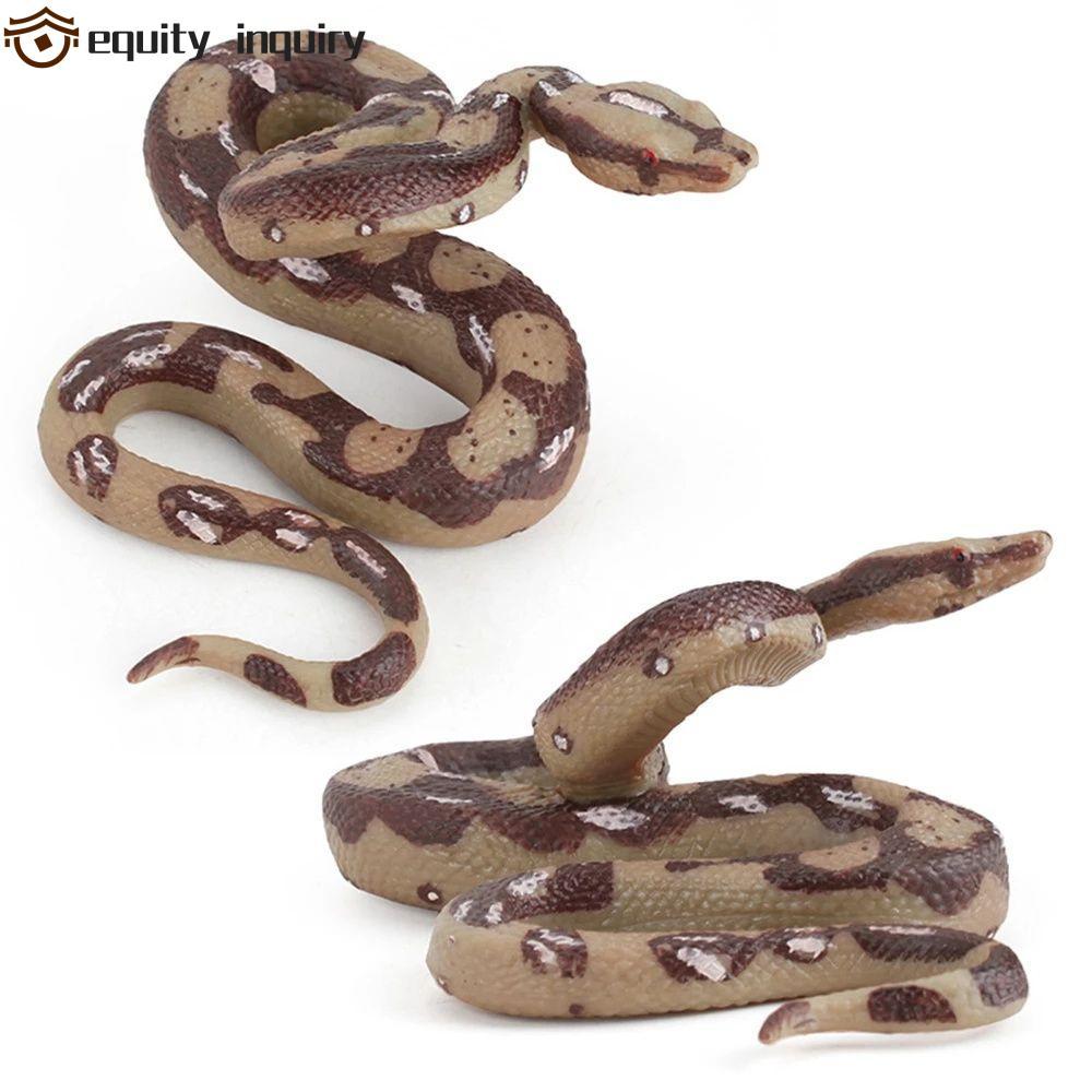 THIẾT BỊ YÊU THÍCH Mô phỏng Python Bộ sưu tập đồ chơi trẻ em Quà tặng Động vật Mô hình kích thước lớ